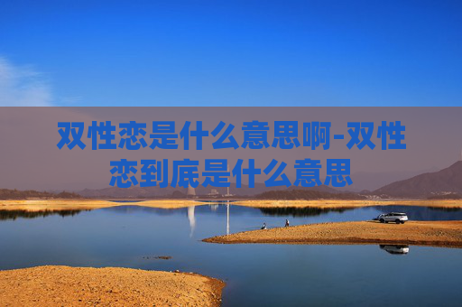 双性恋是什么意思啊-双性恋到底是什么意思