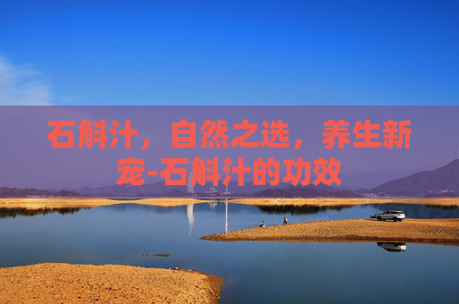 石斛汁,自然之选,养生新宠-石斛汁的功效 石斛汁,自然之选,养生新宠-石斛汁的功效
