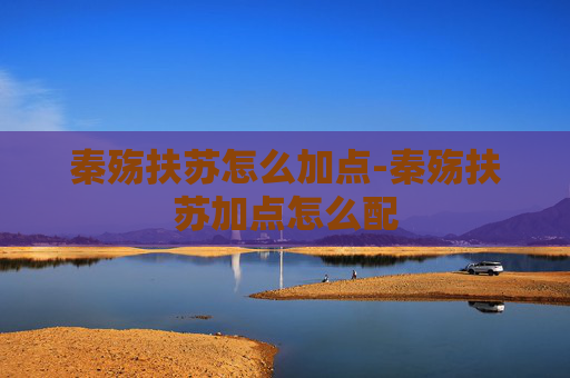 秦殇扶苏怎么加点-秦殇扶苏加点怎么配