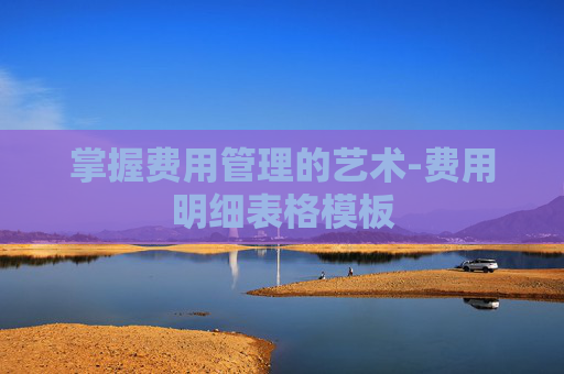 掌握费用管理的艺术-费用明细表格模板 掌握费用管理的艺术-费用明细表格模板